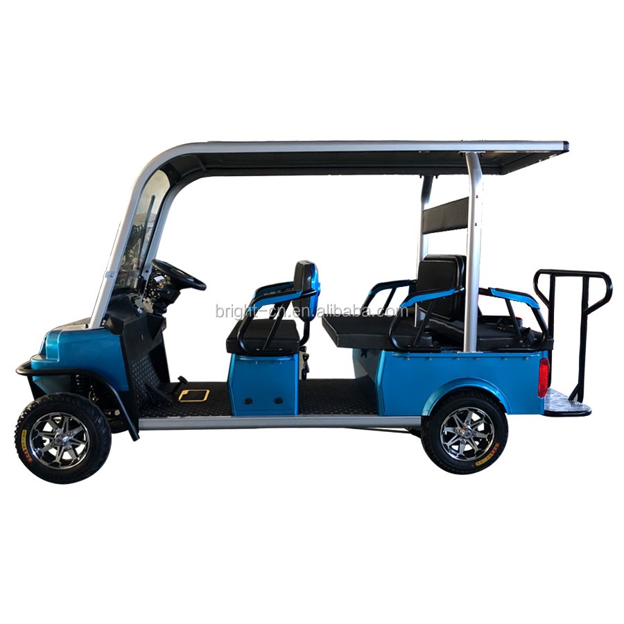 Mini Electric Tourist Sightseeing Golf Cart Scooter Car Ce 6 Seat Electric Shuttle Bus Price Mini Bus Seat